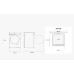 SAMSUNG WD11DB8B85GBU3 Bespoke 8000-serie -  Was-droogcombinatie - 11 kg + 6 kg - 1400 rpm - 72 dB