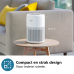 PHILIPS PureProtect Mini 900-serie AC0920/10 Luchtreiniger Wit