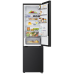 LG GBBS322CEV - breedte 59.7 cm - hoogte 203 cm - inhoud 375 l - NoFrost Koel-vriescombinatie Essence Black Steel