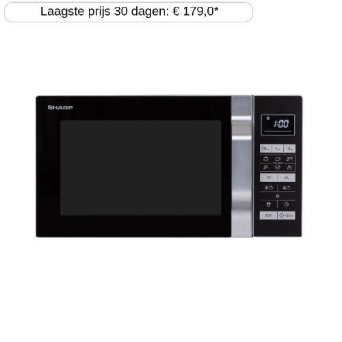 SHARP R360 S -  Magnetron - 900 W - Inhoud 23 l