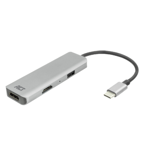 ACT AC7013 USB-C/USB-A 4K multiport adapter Dockingstation