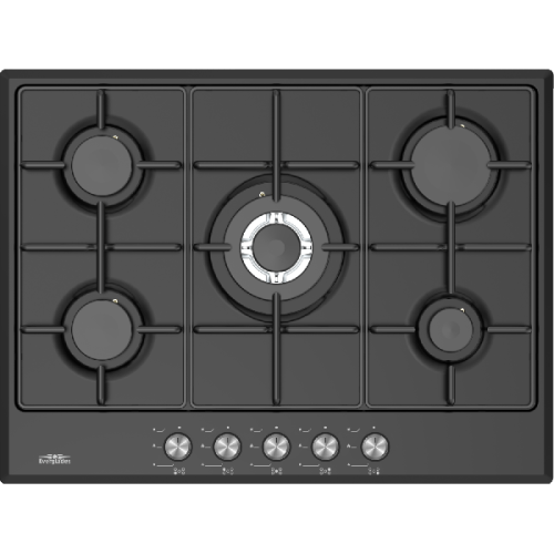 EVERGLADES EVBI8512  Kookplaat - Inbouw - Gas - breedte 68 cm
