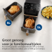 PHILIPS 4000 Series Stacked Dual Basket Airfryer - 10 liter - NA462/70