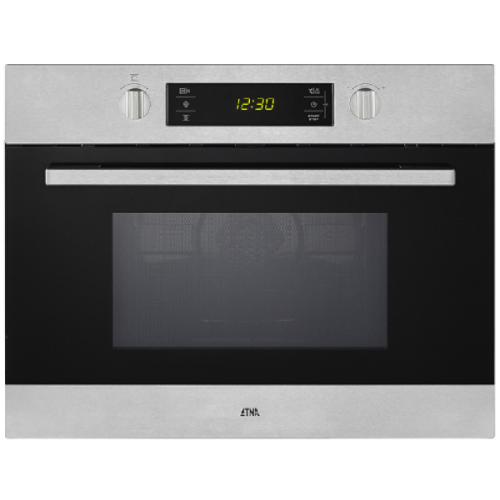ETNA CM244RVS -  inbouw Combimagnetron - nishoogte 45 cm - 900 W - Inhoud 44 l