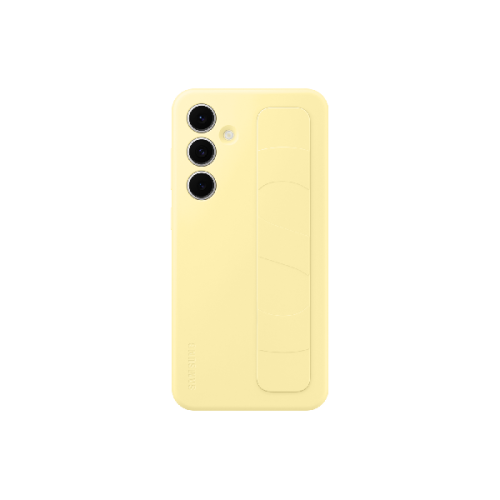 SAMSUNG Standing Grip Case Telefoonhoesje voor Samsung S24 FE Geel