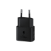 SAMSUNG 25W Power Adapter met USB-C-naar-USB-C-kabel Zwart Thuislader