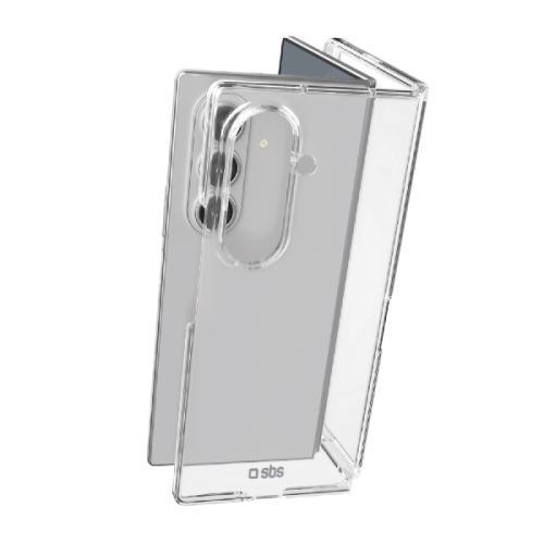 SBS Hybrid case Telefoonhoesje voor SAMSUNG Galaxy Z Fold 7 Transparant