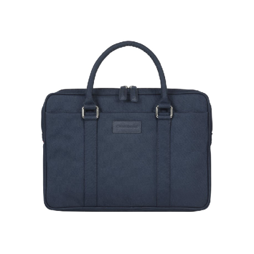 DBRAMANTE1928 Stelvio 14 Slim Laptop Bag Blue