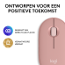 LOGITECH Pebble Mouse 2 M350s Roze