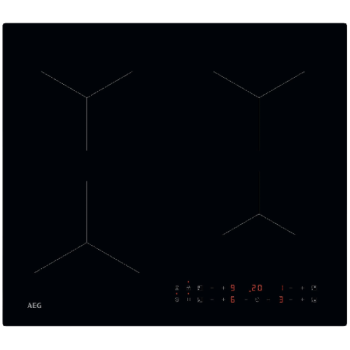 AEG TN64IA04IB Kookplaat - Inbouw - Inductie - breedte 60 cm - Kookplaat - Inbouw - Inductie - 1-fase (normale stekker) - breedte 59 cm