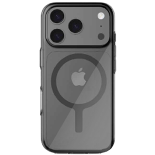 UNIQ iPhone 17 Pro MAX Case Clario MagSafe Black Telefoonhoesje voor Apple iPhone 17 Pro Max Zwart