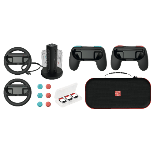 QWARE Nintendo Switch 2 Multi color Starter Kit Black