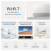 TP-LINK Deco BE22 BE3600 Whole Home Mesh WiFi 7 System (3-pack) Multiroom-wifi