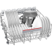 BOSCH SBV6YCX00E XXL (Extra Hoog) Inbouwvaatwasser - Volledig geïntegreerd - 14 couverts - 43 dB(A) - Nisbreedte 60.8 cm
