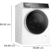 BOSCH WGB256ASNL i-DOS -  Wasmachine Voorlader - 10 kg - 1600 rpm - 74 dB - automatisch doseren
