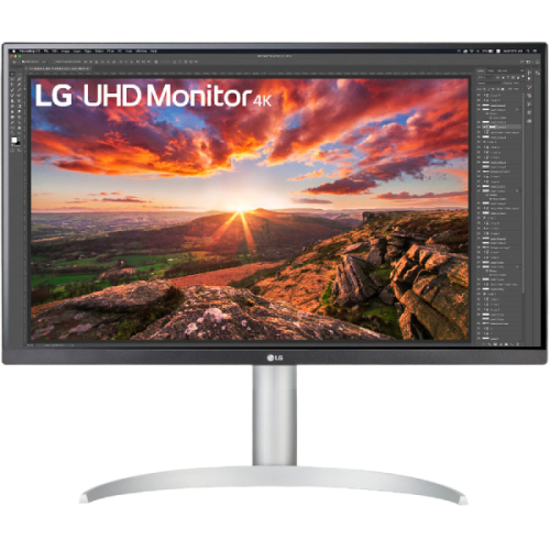 LG 27UP850K-W - 27 inch - 3840 x 2160 (Ultra HD) - IPS-paneel - in hoogte verstelbaar