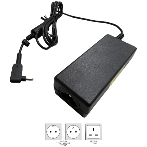 ACER 45W (3phy) 19V - EU/UK AC/DC Oplader (45W)