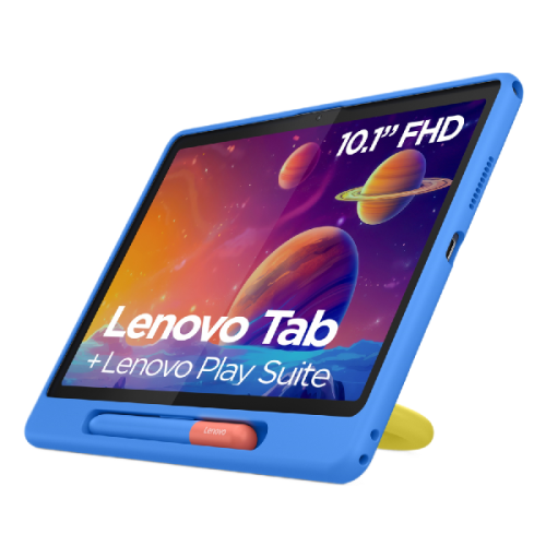 LENOVO Tab + Kids bumper & Pen - 10.1 inch - 64 GB - Grijs - Wifi +