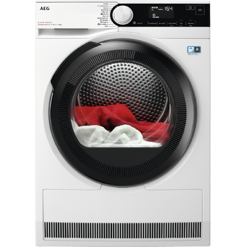 AEG TR958H4B AbsoluteCare Plus -  Warmtepompdroger - 8 kg - 64 dB - Energielabel C
