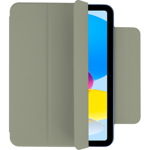 JUST IN CASE Magnetic TriFold Case Apple iPad 2025 (11th Gen) / iPad 2022 (10th Gen) Groen Beschermhoes  Groen