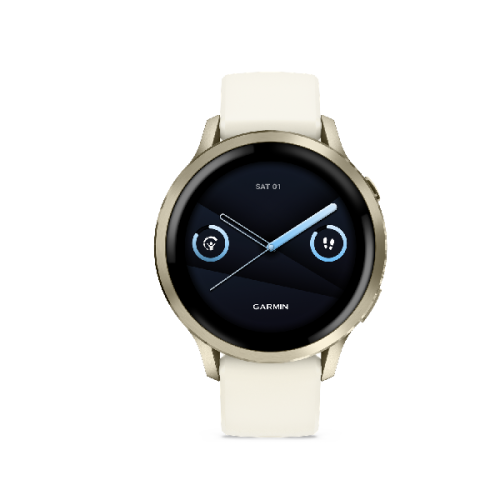 GARMIN Venu 4 41mm) Goud/Beige Smartwatch Beige