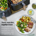 PHILIPS 3000 Series Dual Basket Airfryer NA352/00 Zwart