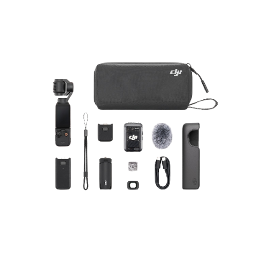 DJI Osmo Pocket 3 - Creator Combo Action cam Zwart