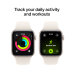 APPLE Watch SE 3 GPS - 40mm Starlight Aluminium Case - Starlight Sport Band - S/M Smartwatch Starlight