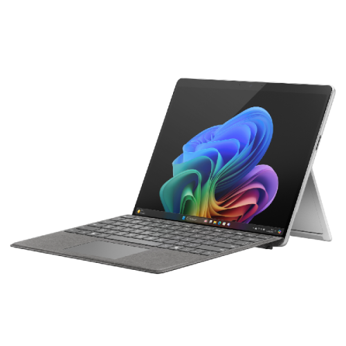 MICROSOFT Surface Pro - 13 inch - Snapdragon X Plus - 16 GB - 256 GB - Platinum - Copilot+ PC - Geen oplader