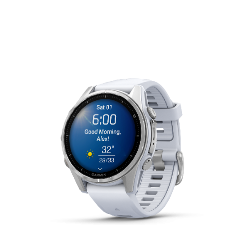 GARMIN fenix 8 - 43 mm - Smartwatch Wit