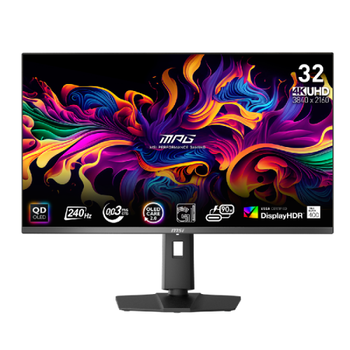 MSI MPG 321URX QD-OLED - 31.5 inch - 3840 x 2160 (Ultra HD 4K) - 0.03 ms - 240 Hz
