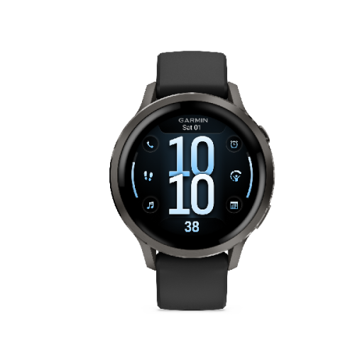 GARMIN Venu 4 41mm Zwart/Zwart Smartwatch Zwart