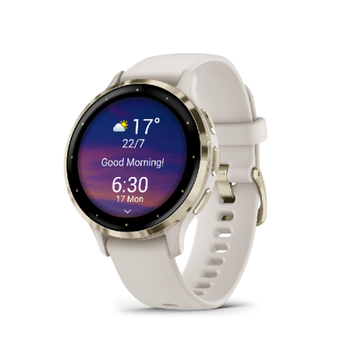 GARMIN Venu 3S - 41 mm Creme/Goud