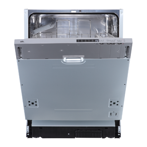 OK. ODW 6041 Inbouwvaatwasser - Volledig geïntegreerd - 12 couverts
