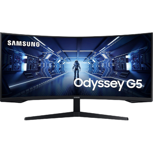SAMSUNG Odyssey G5 LC34G55TWWPXEN - 34 inch - 3440 x 1440 (UW Quad HD) - 1 ms - 165 Hz