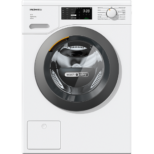 MIELE WTD 160 WCS -  Was-droogcombinatie - 8 kg + 5 kg - 1500 rpm - 71 dB