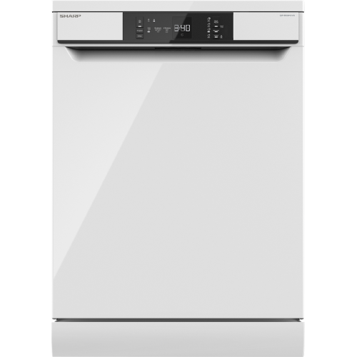 SHARP QWNA1BF47EWEU Vaatwasser - Vrijstaand - 13 couverts - 47 dB(A)