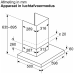 BOSCH DWB63BC30 - Afzuigkap (Muur bevestigde kap) - breedte 60 cm - 400 m³/h - 67 dB(A) Afzuigsysteem van bovenaf