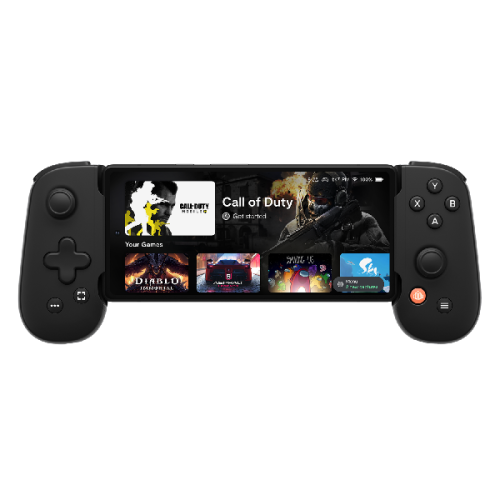 BACKBONE One USB-C iPhone 15/16-serie en Android  - 2nd Gen Zwart Mobiele Zwart Controller 