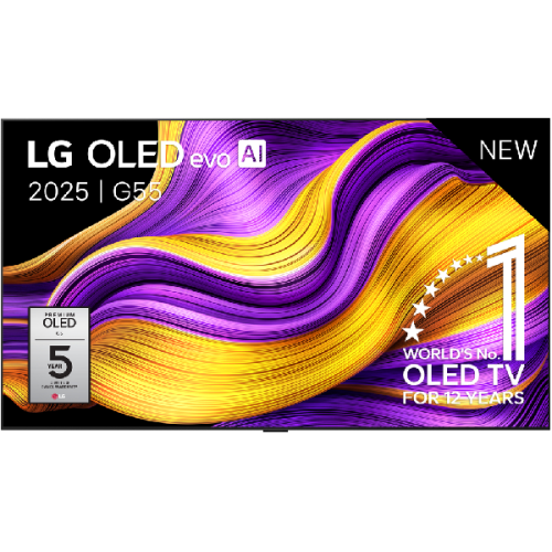 LG OLED83G55LW 83" OLED evo Smart 4K TV (2025)