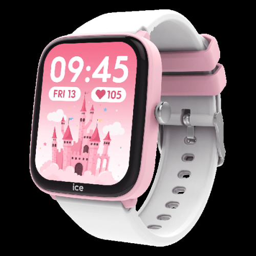 ICE-WATCH Smartwatch Junior 3.0 - 1.75'' Smartwatch Pink/White