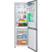 HISENSE RB390N4BCC - breedte 60 cm - hoogte 186 cm - inhoud 304 l - NoFrost 