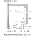 BOSCH GUN21ADE0  Onderbouw Vrieskast - Nishoogte 82 cm - inhoud 85 l