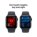APPLE Watch SE GPS 40mm Midnight Sport Band M/L Smartwatch Midnight Aluminium