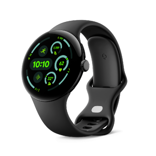 GOOGLE Pixel Watch 3 - 45 mm Zwart 