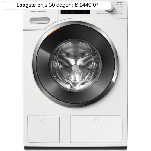 MIELE WWG 880 WCS PowerWash TwinDos -  Wasmachine Voorlader - 9 kg - 1400 rpm - 72 dB - automatisch doseren