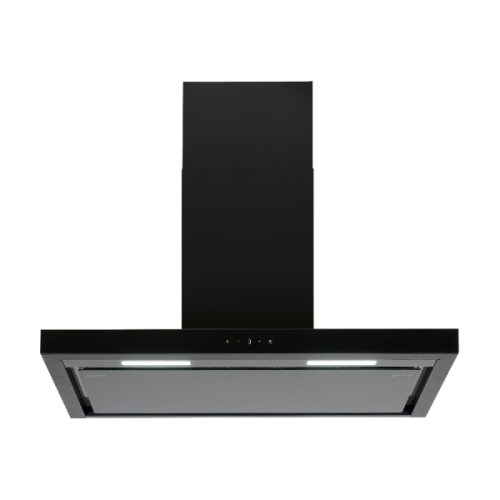 EVERGLADES EVCH9845B - Afzuigkap (Muur bevestigde kap) - breedte 90 cm - 800 m³/h - 66 dB(A)