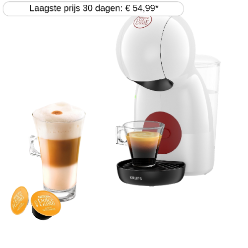 KRUPS  KP1A31 NESCAFÉ Dolce Gusto Piccolo XS - Capsulemachine - Met Pad- of capsulesysteem - Wit