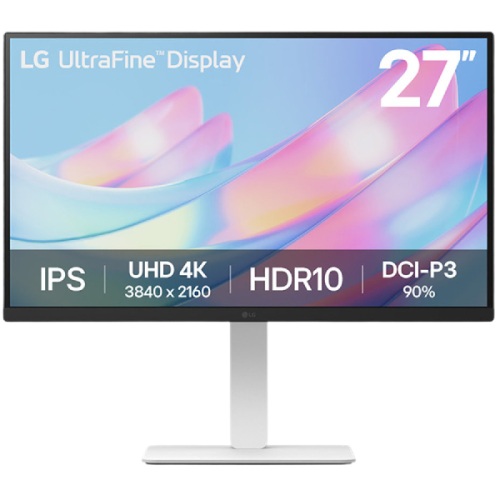 LG UltraFine 27US550-W.AEU - 27 inch - 3840 x 2160 (Ultra HD 4K) - IPS-paneel - in hoogte verstelbaar