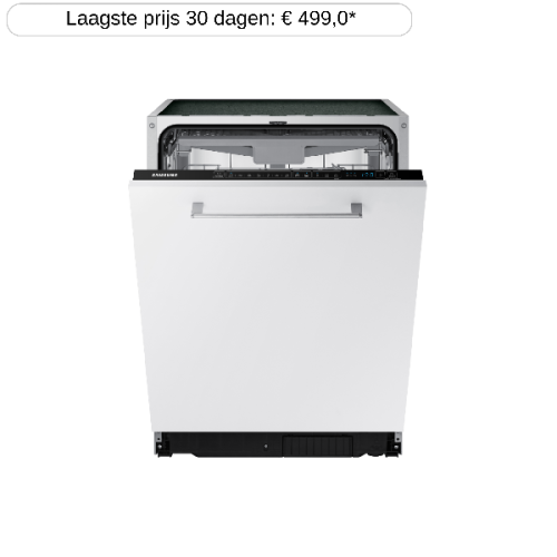 SAMSUNG DW60CG530B00ET Auto Open Inbouwvaatwasser - Volledig geïntegreerd - 14 couverts - 42 dB(A) - Nisbreedte 60.8 cm